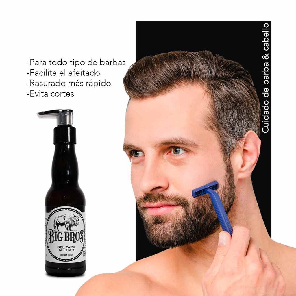 GEL BIG BROS PARA AFEITAR 180 ML