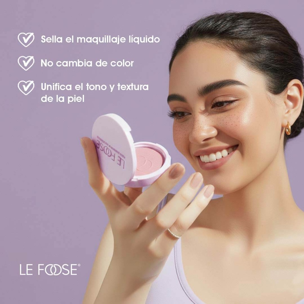 MAQUILLAJE POLVO LE FOOSE TONO WHEAT