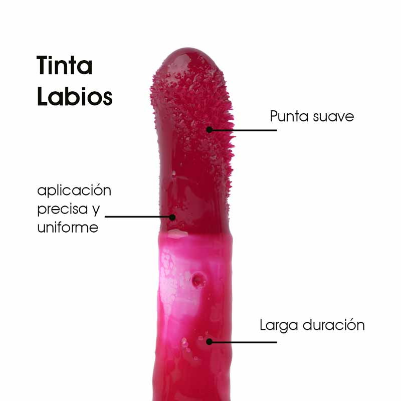 Tinta para Labios de Sensación Ligera de Alta Duración con Acabado Natural e Intransferible Tono Rose Le Foose