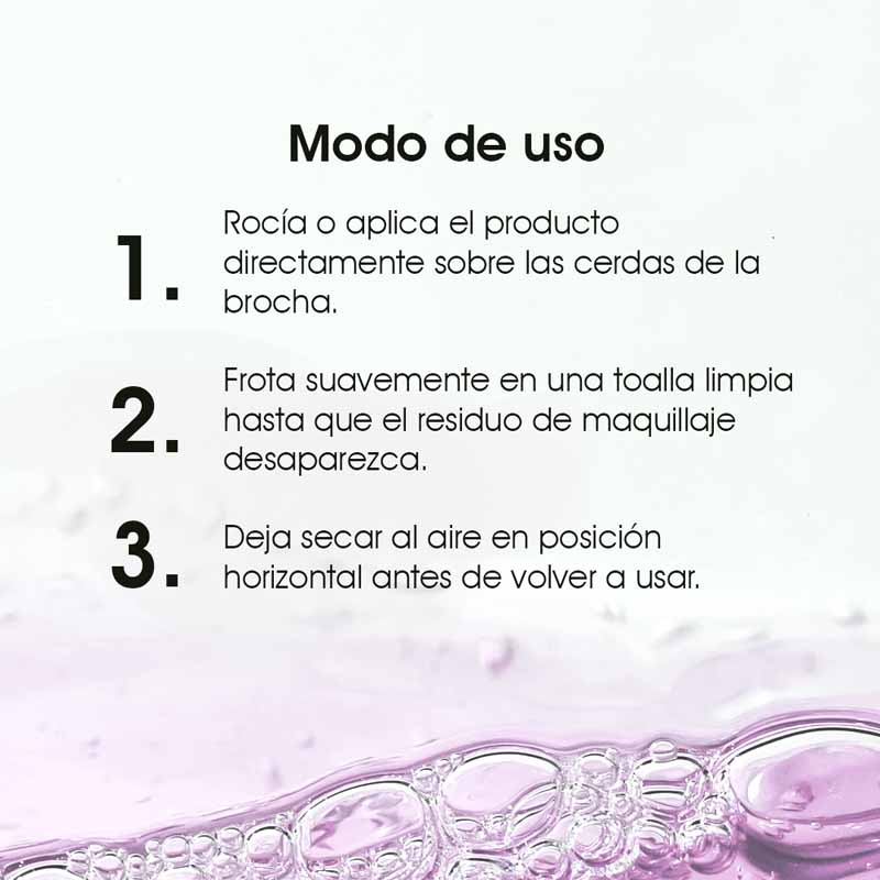 Limpiador para Brochas de Maquillaje Cuidado y Limpieza Rápida Le Foose