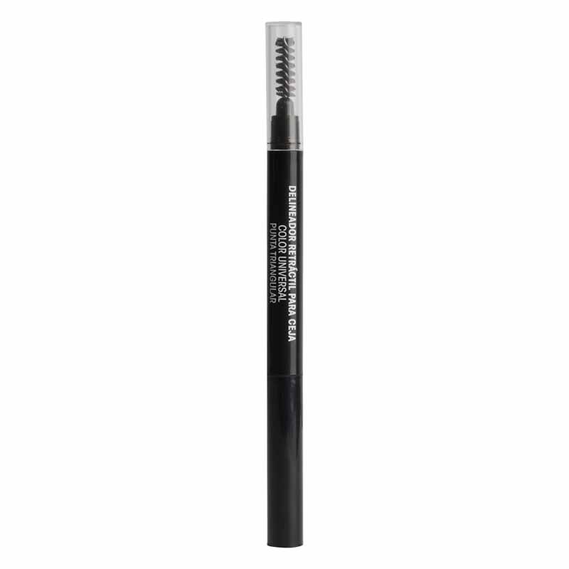 Delineador para Cejas Punta Triangular Retractil de Alta Precisión Relleno Uniforme Acabado Natural Tono Universal Le Foose