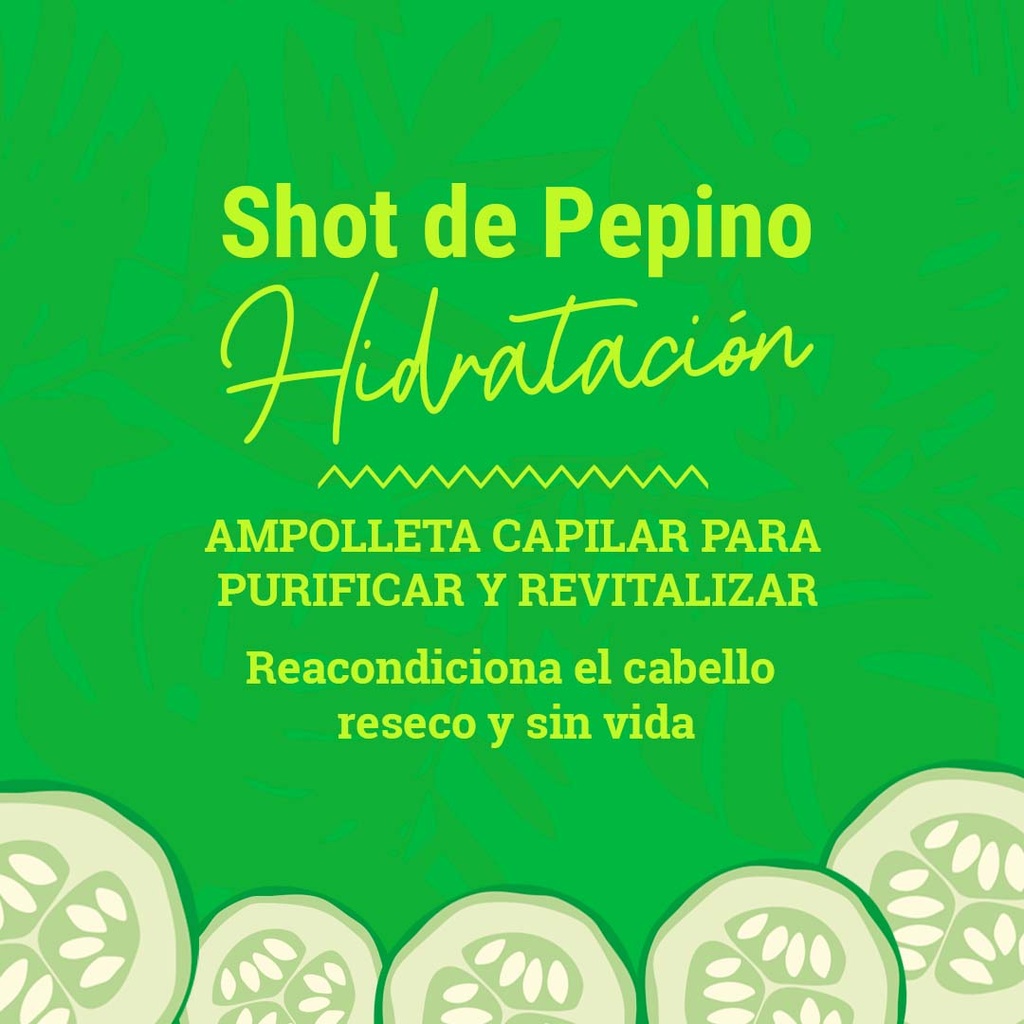 AMPOLLETA COLORLY DE HIDRATACION/PEPINO