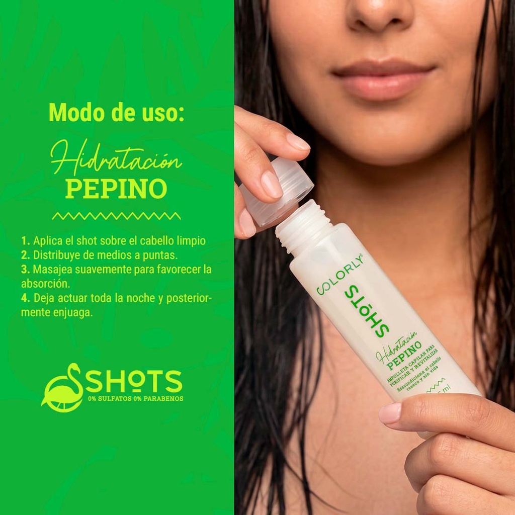 AMPOLLETA COLORLY DE HIDRATACION/PEPINO