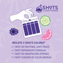 KIT 4 AMPOLLETAS RUTINA CAPILAR REPARACION DAILY SHOTS COLORLY