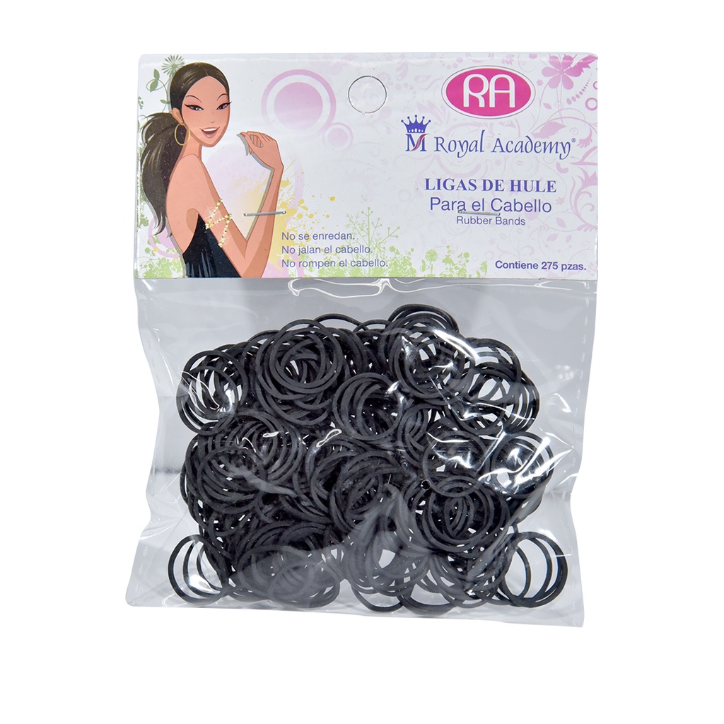 LIGAS NEGRAS P/CABELLO C/275 Y C/300 (LN-275 )