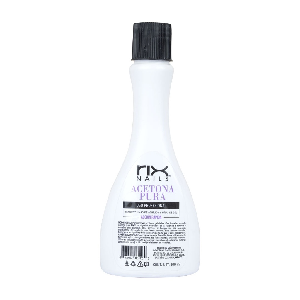 ACETONA PURA SSORI 100 ML
