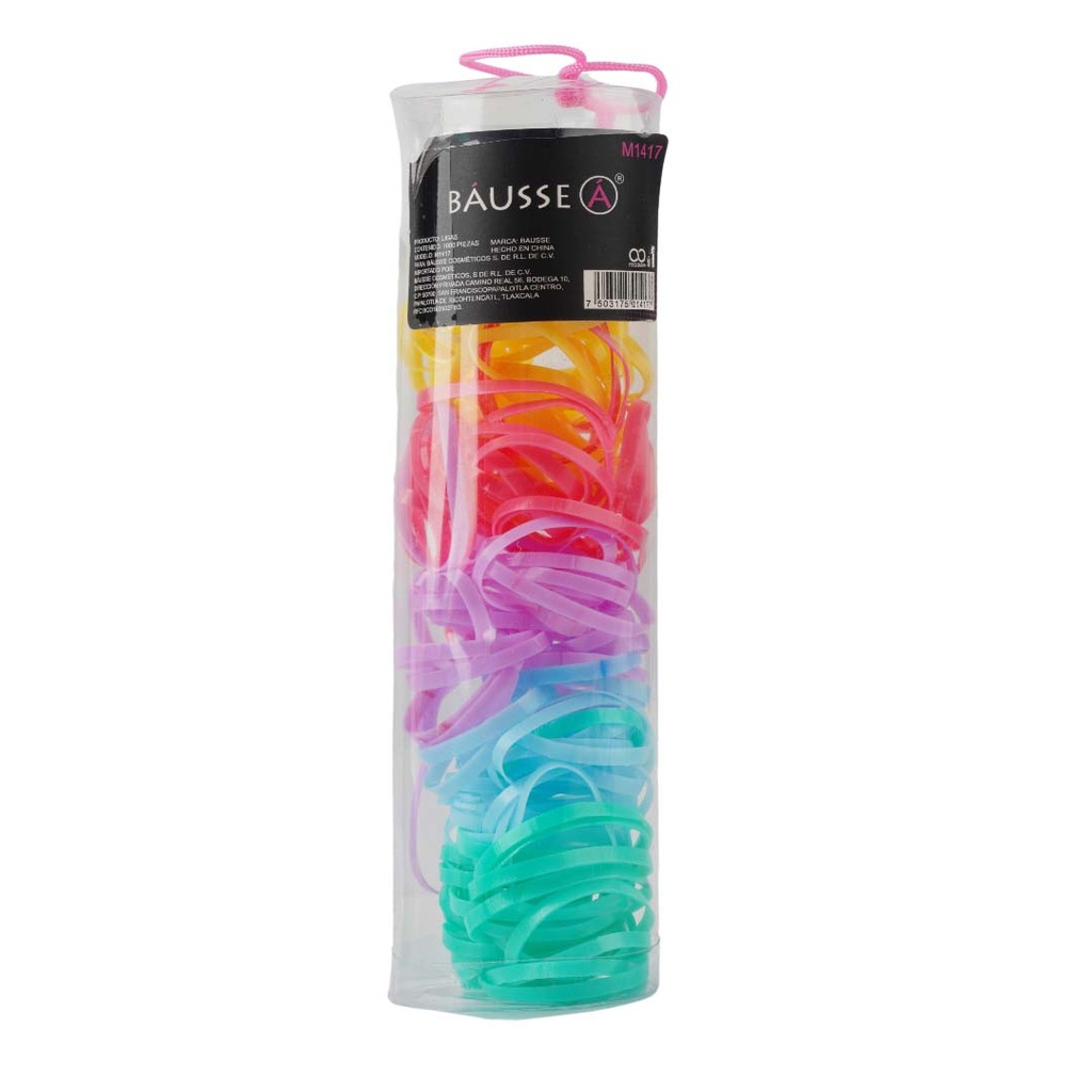 TUBO DE LIGAS SILICON COLORES BAUSSE