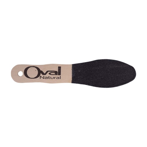 [MP-02-0225] LIJA PIE OVAL DE MADERA