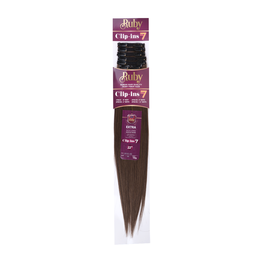 [RUB-22-6] EXTENSION SINTETICA RUBY TONO 6 C/CLIP