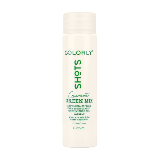 [AC-CREC] AMPOLLETA CAPILAR PARA EL CRECIMIENTO GREEN MIX SHOTS COLORLY