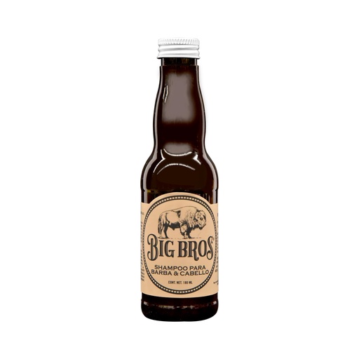 [BIG1] SHAMPOO BIG BROS PARA BARBA Y CABELLO 180 ML