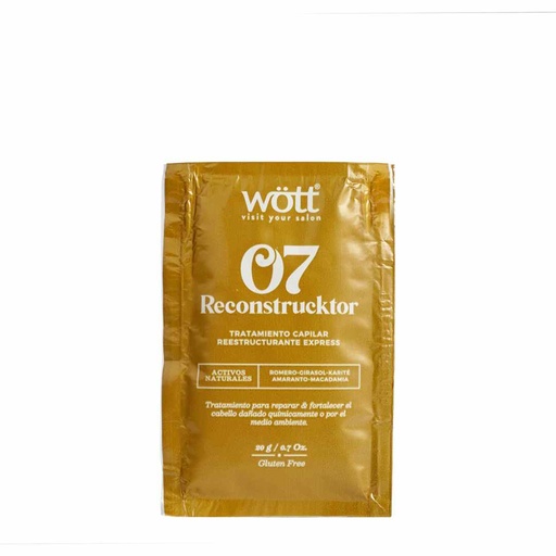 [M7024] TRATAMIENTO RECONSTRUCKTOR WOTT SOBRE
