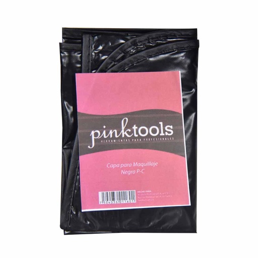 [P-C] CAPA PARA MAQUILLAJE NEGRA PINK TOOLS