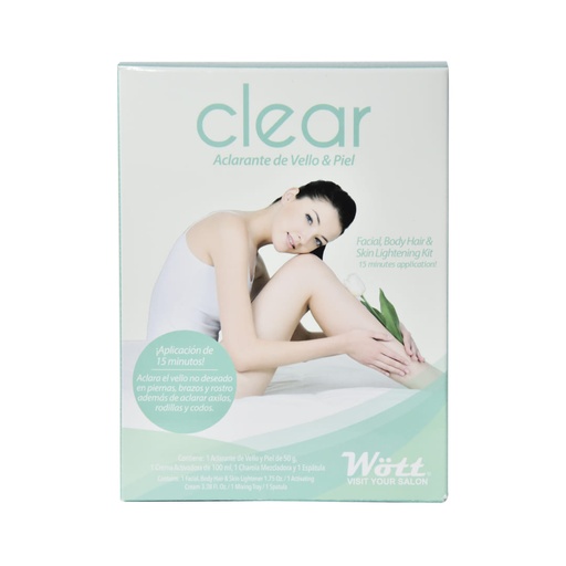 [M4013] DECOLORANTE P/VELLO CLEAR WOTT